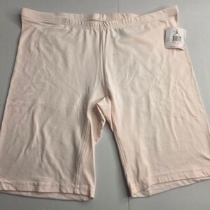 NWT Sexy Basics XL Pink Slip Shorts Lounge Sleep Anti-Chaffe Comfort Ce-3093